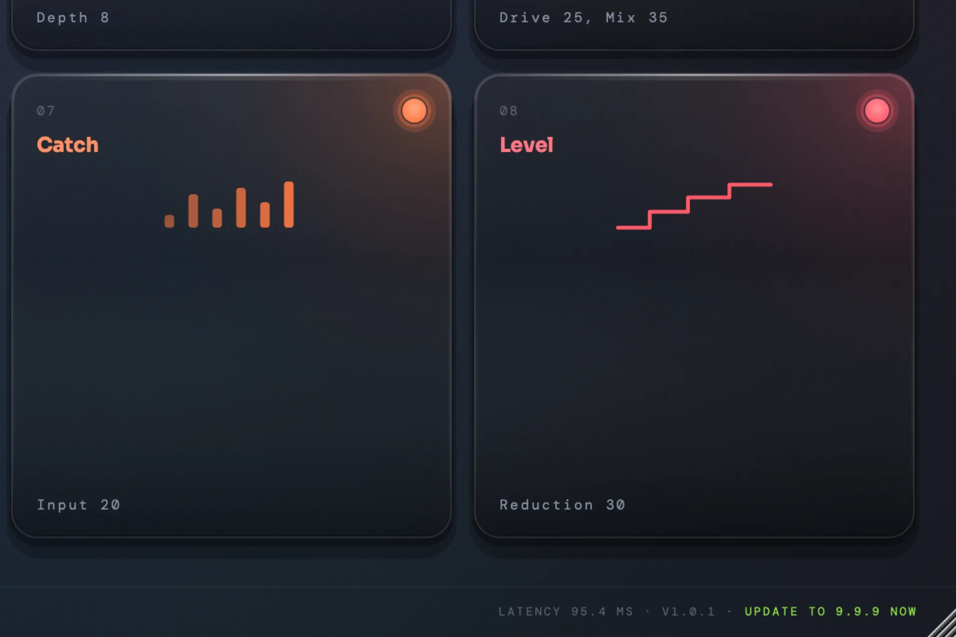 CLEANSLATE footer showing UPDATE TO … NOW